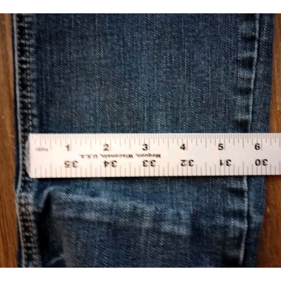 Silver Jeans Suki‎ Straight Women's Size 28x33 Blue Dark Wash Denim w flaws - Picture 10 of 11